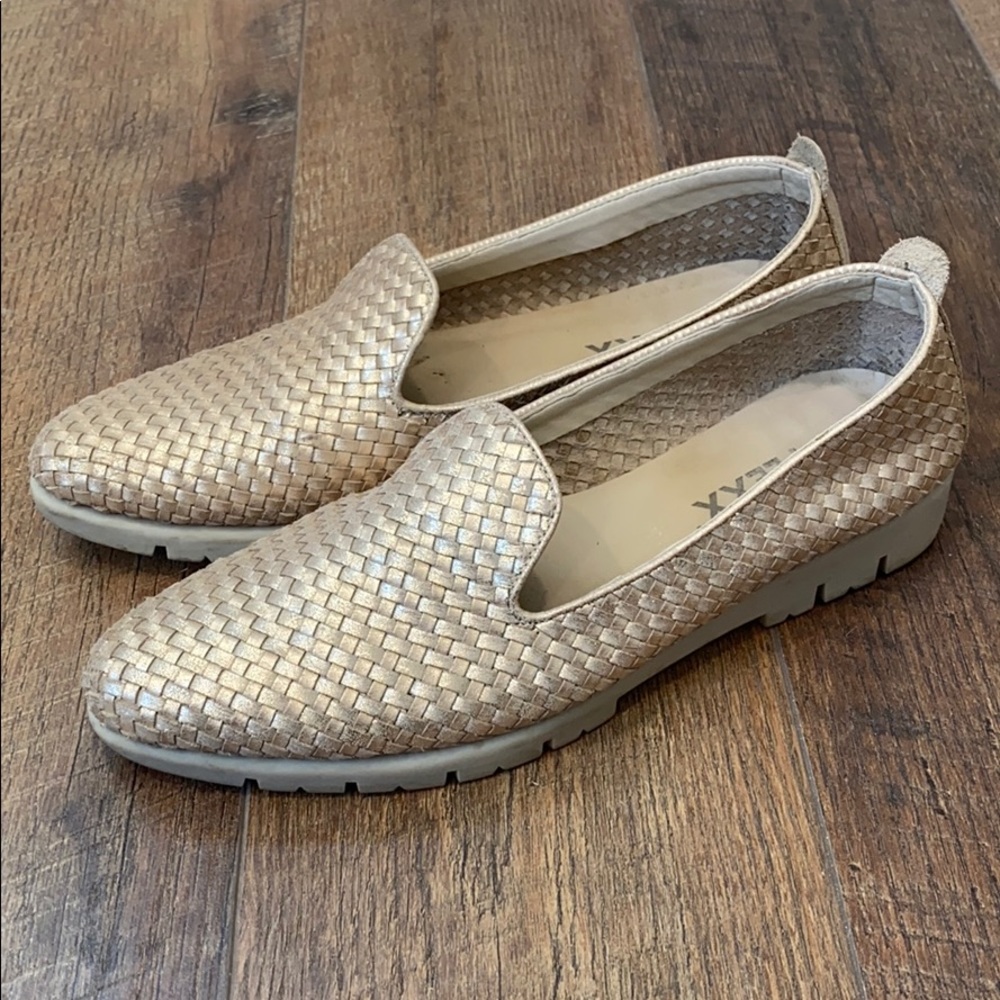 The Flexx braided leather loafers 9